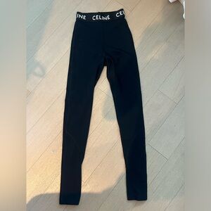 *NWT* CELINE leggings, technical jersey, sz S
